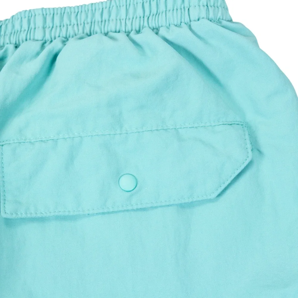 Patagonia Baggies Shorts 5 Inch Mens Small Teal Nylon Swim Trunks Lined 57022